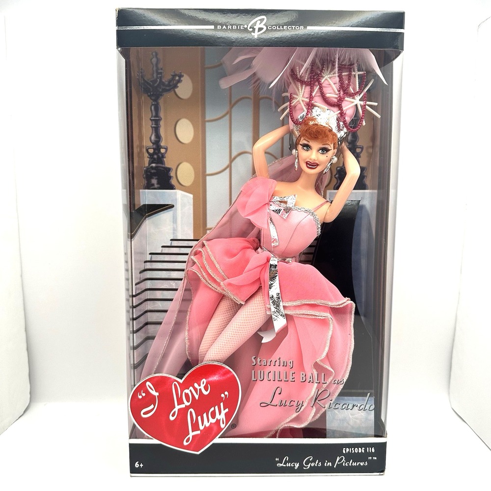 2006 Barbie Collector I Love Lucy Lucy Gets in Pictures Doll J0878 Episode 116